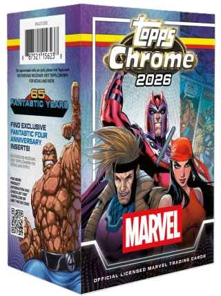 2026 Topps Chrome® Marvel Comics - Value Box