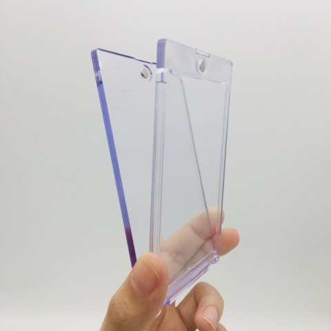 55pt One Touch Magnetic Holder Ultra clear 1 szt Safe Cards Storage