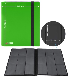 Album na karty kolekcjonerski TCG klaser Zielony 360 kart "Safe Cards Storage"